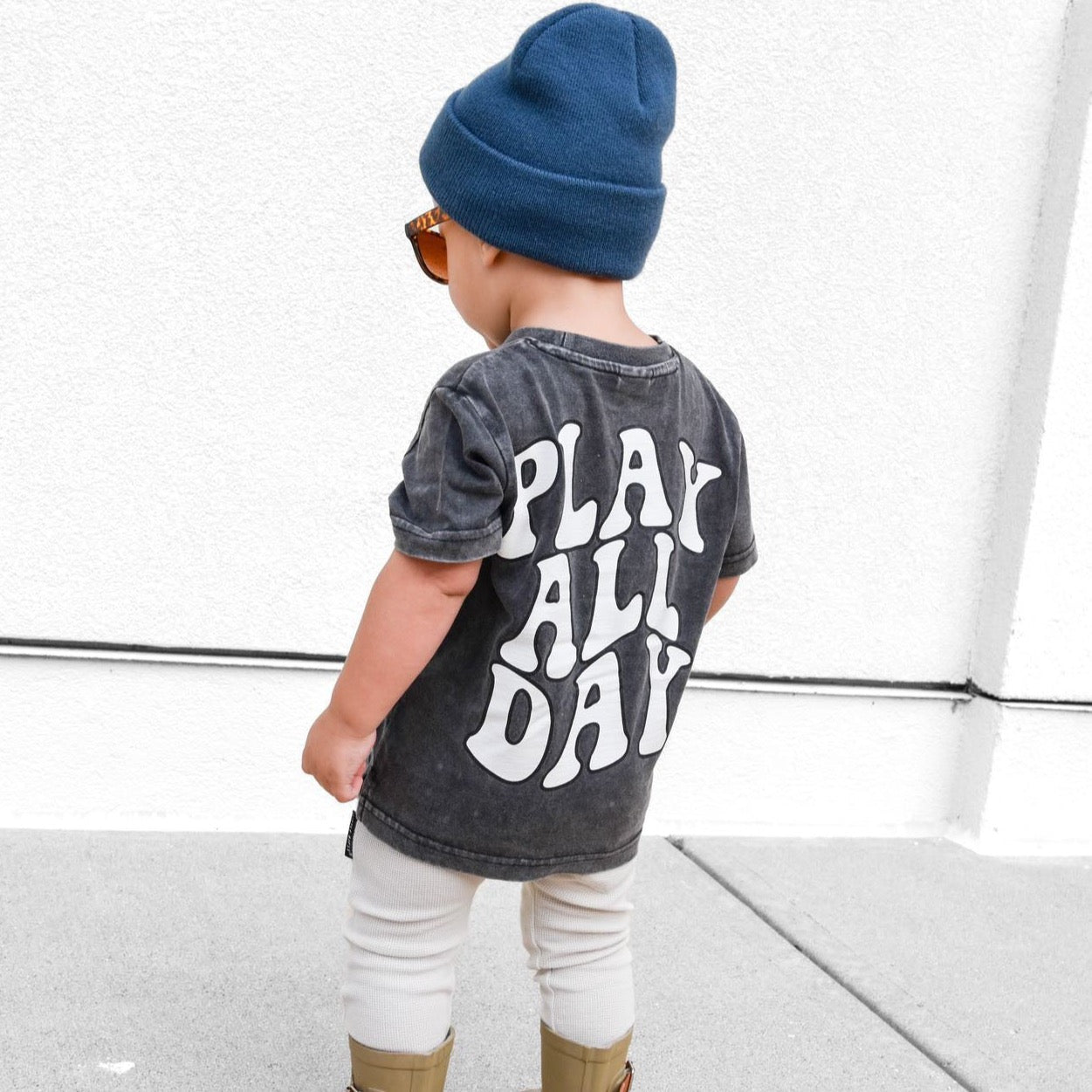 PLAY ALL DAY TEE - JET - Cedar North