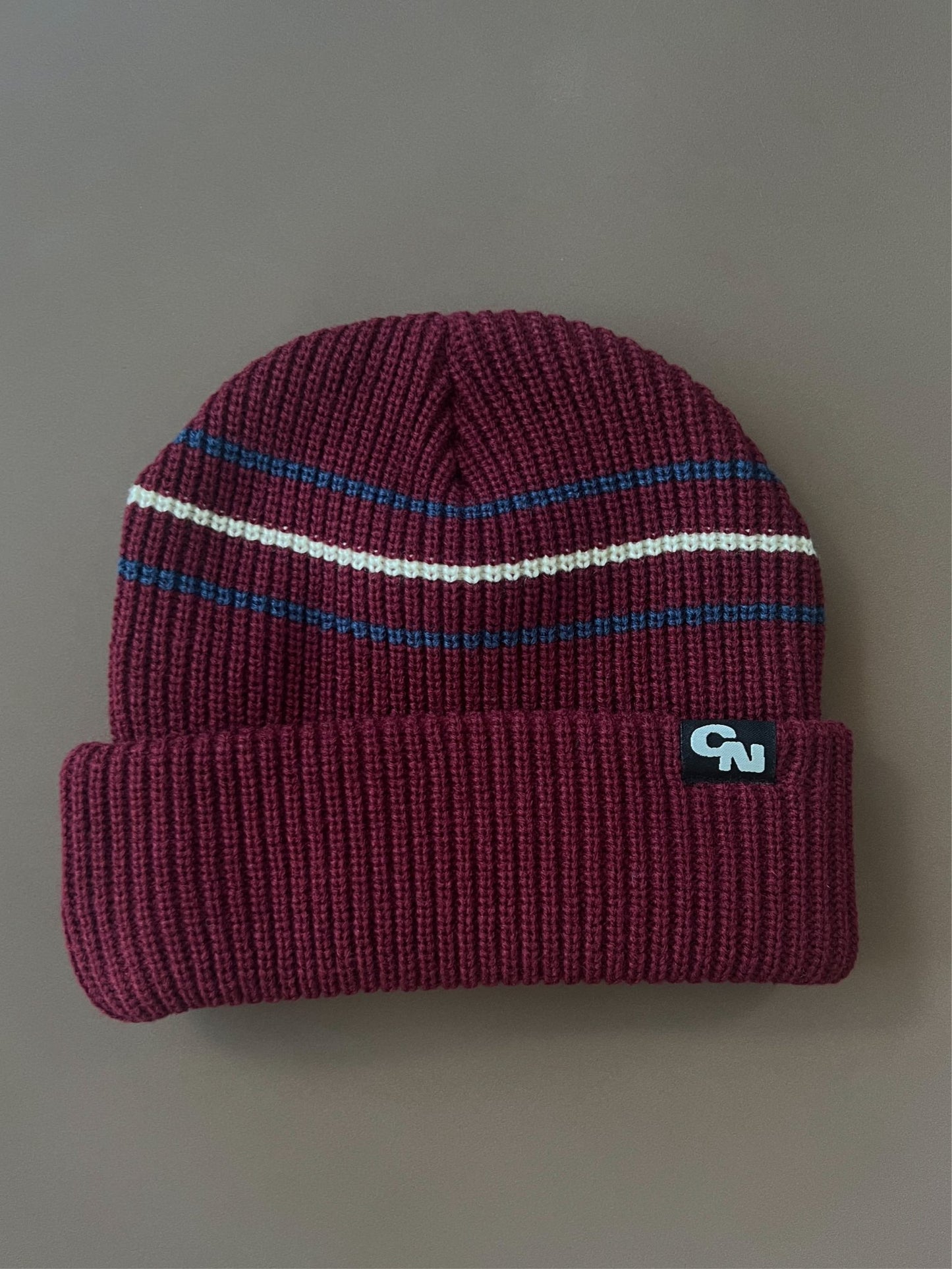 BAJA STRIPED BEANIE - Cedar North